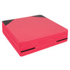 ZERRO Black&Rosy Red Foldable Gymnastics Mat