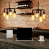 Pendant Light Water Pipe 4 Bulbs E27