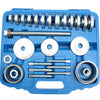 Universal Front Wheel Bearing Hub Puller Remover Removal Tool Kit 31 pcs