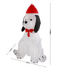 Self Inflating LED Christmas Dog