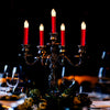 Red LED Christmas Candle Lights 20 30 40 pcs