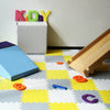 Puzzle Mats -Yellow & White & Grey
