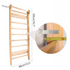 ZERRO Wooden Gymnastic Wall Bars - Classic Design