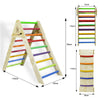 CCLIFE Kletterdreieck mit Rutsche ab 1 Jahr Klappbar Montessori Klettergerüst Indoor Pikler Dreieck