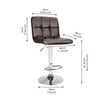 Bar Stools Set Adjustable