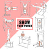 ZERRＯ Multi Functional Power Tower Dip Station 002