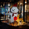 Self Inflating LED Plush Bear