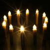 Gold LED Christmas Candle Lights 20 30 40pcs
