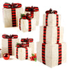 LED Christmas Light Up Sparkle Gift Boxes