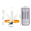 White LED Christmas Candle Lights 20 30 40 pcs