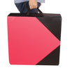 ZERRO Rosy Red & Black Foldable Gymnastics Mat