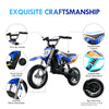 CCLIFE Elektro Motorrad Kinder Lithiumbatterie 36 V, Elektrisch Pocket Bike dirt bike