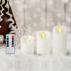 LED Candles Real Wax or Plastic 3/5 pcs