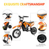 CCLIFE Elektro Motorrad Kinder Lithiumbatterie 36 V, Elektrisch Pocket Bike dirt bike