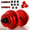 ZERRO Dumbbell Set with Handle Adjustable 2x10kg 2x15kg 2x20kg