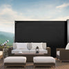 Side Awning Black 160cm 180cm 200cm