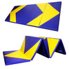 ZERRO Yellow & Blue Foldable Gymnastics Mat