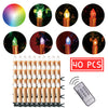 Gold LED Christmas Candle Lights 20 30 40pcs
