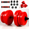 ZERRO Dumbbell Set with Handle Adjustable 2x10kg 2x15kg 2x20kg