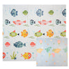 Baby Play Mat - Fish & World Map