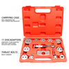 Brake Caliper Rewind Tool Disc Brake Piston Spreader Brake Piston Wind Back Tool 13 pcs