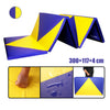ZERRO Yellow & Blue Foldable Gymnastics Mat