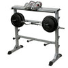 ZERRO Weight Bar Rack Squat Barbell Rack Gray