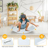 CCLIFE Balance Board Aus Holz Kinder Wackelbrett mit EVA matte, Montessori Spielzeug