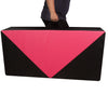 ZERRO Rosy Red & Black Foldable Gymnastics Mat
