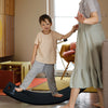 CCLIFE Balance Board Aus Holz Kinder Wackelbrett mit EVA matte, Montessori Spielzeug