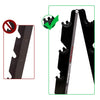 ZERRO Dumbbell Rack 300 kg Load Black 43 x 40 x 82 cm