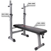 ZERRO Adjustable Multifunctional foldable Weight Bench