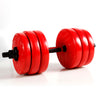 ZERRO Dumbbell Set with Handle Adjustable 2x10kg 2x15kg 2x20kg