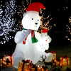 Self Inflating LED Bear Mama and Baby