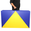 ZERRO Yellow & Blue Foldable Gymnastics Mat
