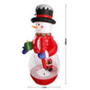 LED Snowman with snowfall