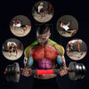 ZERRO 2in1 Dumbbell & Barbell Set with Handle Adjustable Black