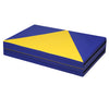 ZERRO Yellow & Blue Foldable Gymnastics Mat