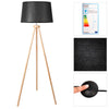 Modern Floor Lamp LED Wood