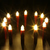 Red LED Christmas Candle Lights 20 30 40 pcs