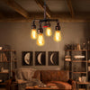 Pendant Light Water Pipe 4 Bulbs E27