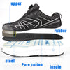 Safety Shoes Men Women Steel Toe Cap Work Shoes Lightweight