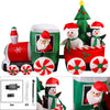 Inflatable Santa Claus LED Train Waterproof