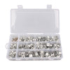 Hose Clamp Clips Assortment 6.5 8 10 11 12 14 16 18mm 160 pcs
