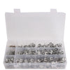 Hose Clamp Clips Assortment 6.5 8 10 11 12 14 16 18mm 160 pcs