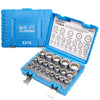 Multi-tooth Socket 12 points Gear Lock Spline Socket Wrench Set 8-36mm 21 pcs 1/2"