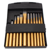 Mechanics Pin Punch Center Punch and Chisel Set 12 pcs