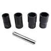 Damaged Locking Wheel Nut Removal Tool Twist Socket Set 17 19 21 22mm