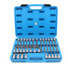 Extra Long Internal Hexagon Bit Socket Set 5 - 19 mm 1/2" Drive 30 pieces