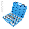Extra Long Internal Hexagon Bit Socket Set 5 - 19 mm 1/2" Drive 30 pieces